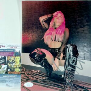 Liv Morgan Signed WWE 8x10 Photo Authentic Autograph Judgment Day NXT JSA COA