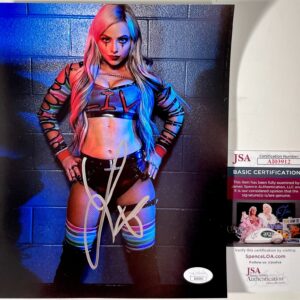 Liv Morgan Signed WWE 8x10 Photo Authentic Autograph Judgment Day NXT JSA COA