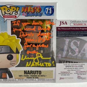 Maile Flanagan Signed Naruto Shippuden Funko POP! #71 I Autograph JSA COA