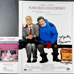 Martin Ferrero Signed Planes, Trains, And Automobiles 8x10 Mini Poster JSA COA