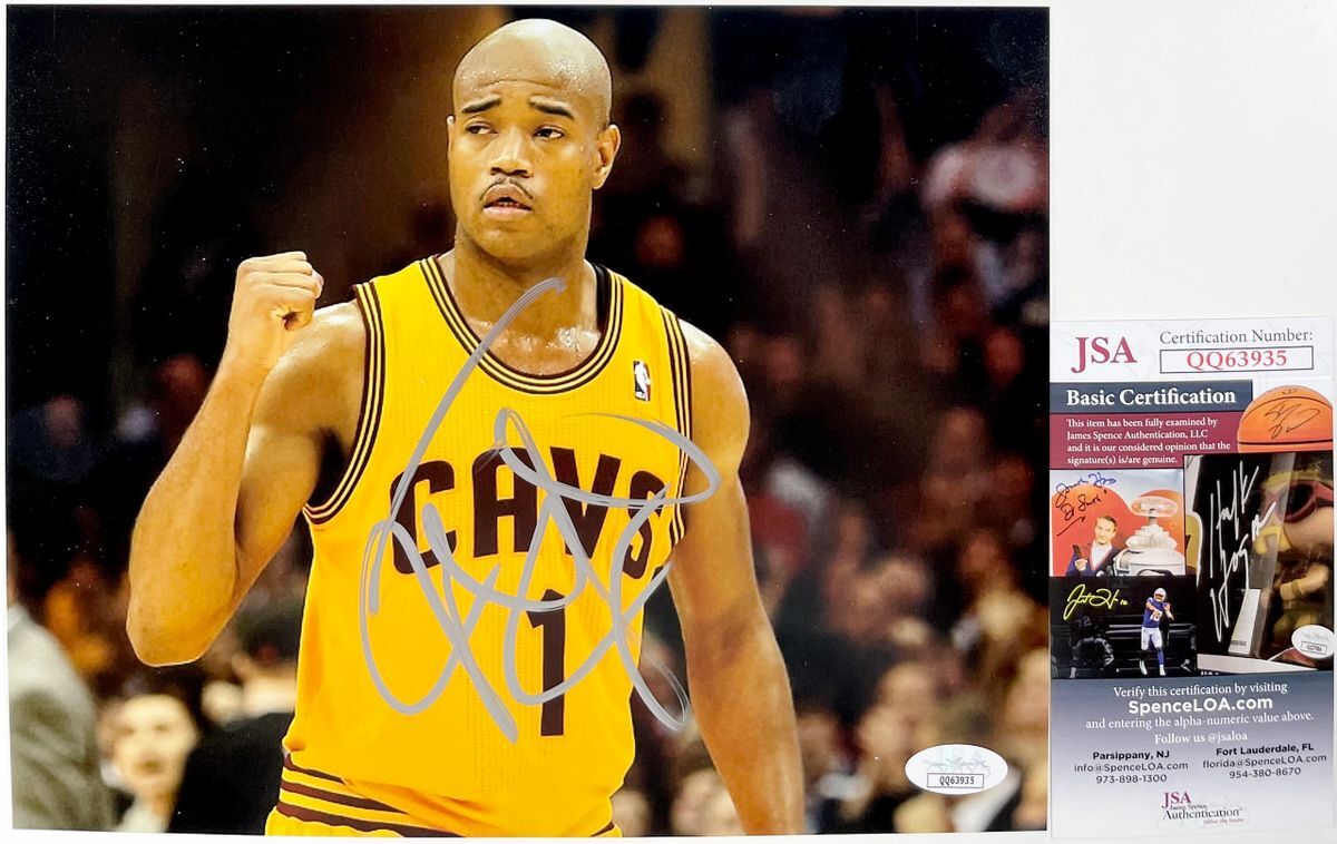 NBA Jarrett Jack Signed Cleveland Cavaliers 8x10 Photo A Autograph JSA COA