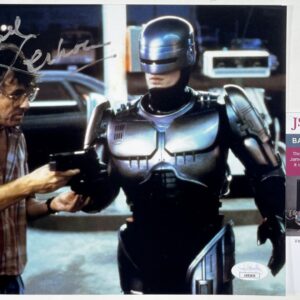 Paul Verhoeven Signed RoboCop 8x10 Photo A Autograph JSA COA