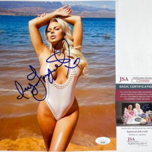 Playboy Model Ivy Ferguson Signed 8x10 Photo Authentic Autograph Bikini JSA COA