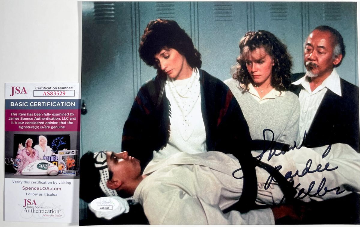 Randee Heller Signed Karate Kid 8x10 Photo Autograph Lucille JSA COA