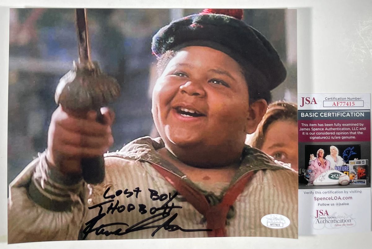 Raushan Hammond Signed Hook 8x10 Photo Autograph Lost Boys Thud Butt JSA COA