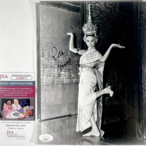 Rita Moreno Signed The King and I 8x10 Photo C Authentic Autograph JSA COA