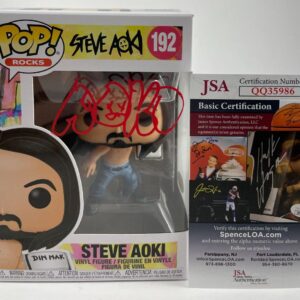 Steve Aoki Signed Funko POP #192 Autograph DJ JSA COA