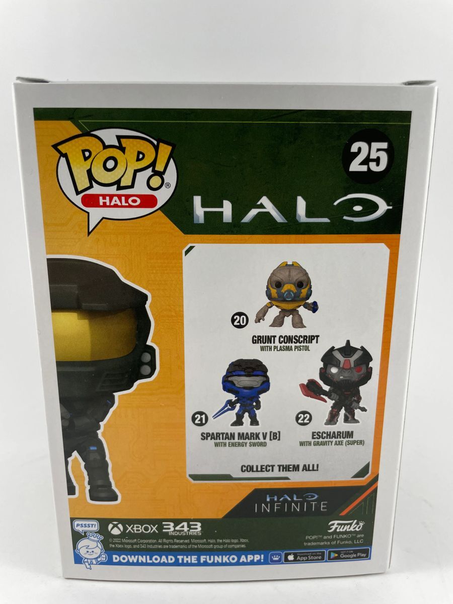 Steve Downes Signed HALO Master Chief XBOX Gear Shop Funko POP! #25 H JSA COA - Image 4