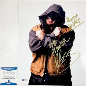 TNA Impact Wrestling The Monster Abyss Signed 11x14 Photo A Autograph BAS COA