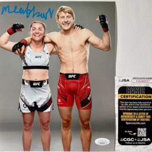 UFC Fighter Meatball Molly McCann Signed 8x10 Photo Authentic Autograph JSA COA