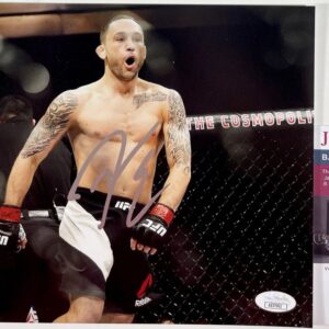 UFC HOF Fighter Frankie Edgar Signed 8x10 Photo D Autograph MMA JSA COA