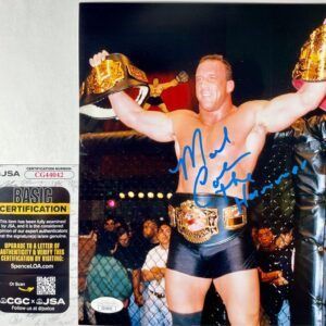 UFC The Hammer Mark Coleman Signed 8x10 Photo Authentic Autograph MMA JSA COA
