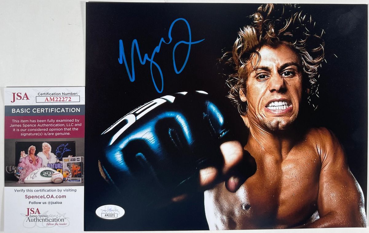 UFC Urijah Faber Signed 8x10 Photo A Autograph MMA Fighter JSA COA