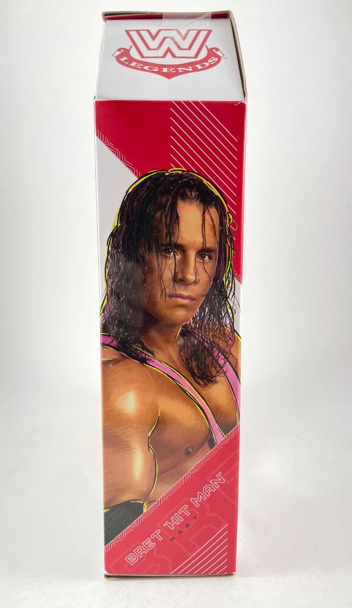 WWE Bret Hitman Hart Signed Mattel Ultimate Figure Autograph JSA COA - Image 2