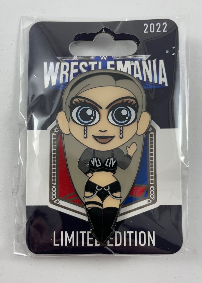 WWE Liv Morgan WrestleMania 2022 Limited Edition Pin Official Merchandise