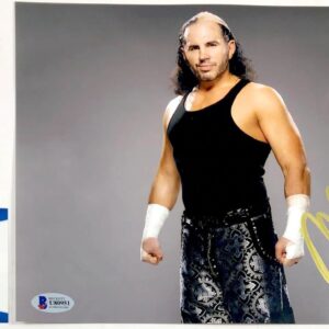 WWE Matt Hardy Signed 8x10 Photo B Autograph All Elite Wrestling AEW BAS COA