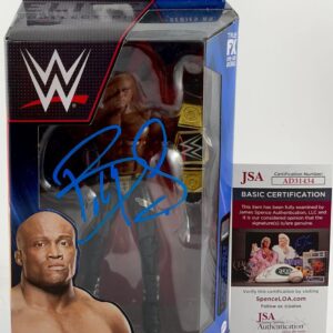 WWE NXT Bobby Lashley Signed Mattel Elite Wrestling Figure Autograph JSA COA