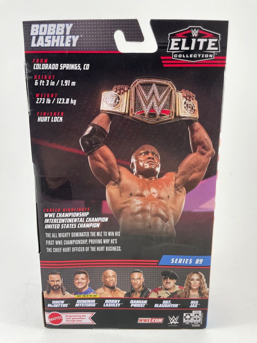 WWE NXT Bobby Lashley Signed Mattel Elite Wrestling Figure Autograph JSA COA - Image 4