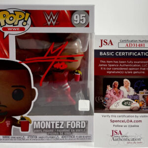 WWE NXT Montez Ford Signed Street Profits Funko POP! Vinyl Autograph JSA COA