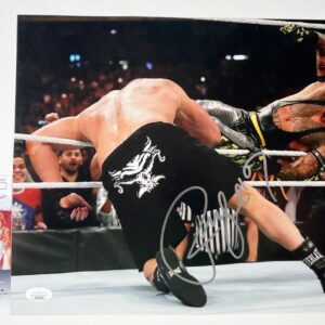 WWE NXT Rey Mysterio Signed 11x14 Photo B Autograph WCW Luchador JSA COA