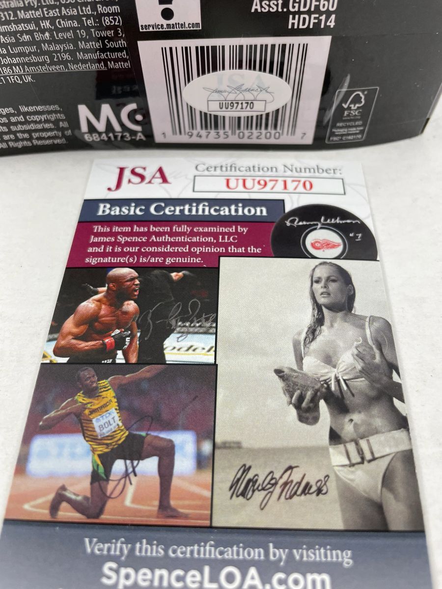 WWE NXT Rey Mysterio Signed Mattel Elite 92 Wrestling Figure Autograph JSA COA - Image 3