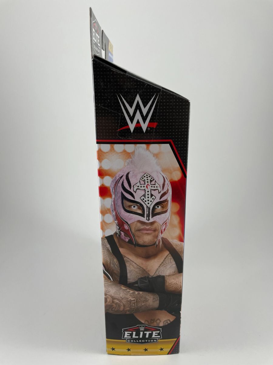 WWE NXT Rey Mysterio Signed Mattel Elite Wrestling Figure Autograph JSA COA - Image 3