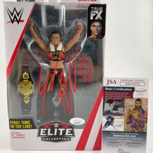 WWE NXT Shayna Baszler Signed Mattel Elite Wrestling Figure Autograph JSA COA