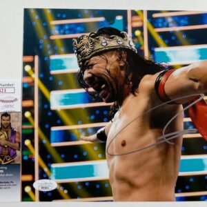 WWE NXT Shinsuke Nakamura Signed 8x10 Photo A Autograph WrestleMania JSA COA