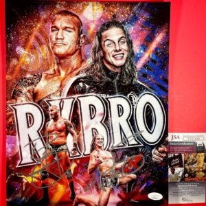 WWE Randy Orton & Matt Riddle Signed RK-Bro 11x14 Photo D Autographed JSA COA