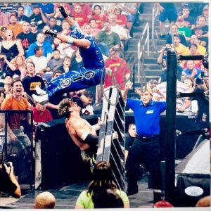 WWE Rey Mysterio Signed 11x14 Photo Authentic Autograph SummerSlam JSA COA