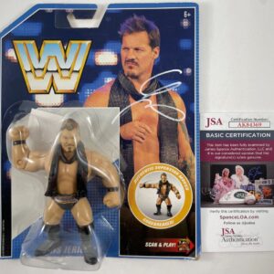 WWE WWF Chris Jericho Signed Mattel Retro Wrestling Figure Autograph JSA COA