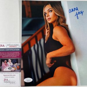 AEW Anna Jay Signed 8x10 Photo D Autograph All Elite Wrestling JSA COA