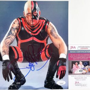 AEW Dustin Rhodes Signed All Elite Wrestling 8x10 Photo B Autograph JSA COA