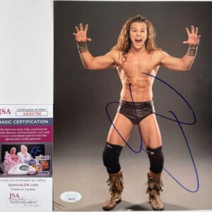 AEW Jungle Boy Jack Signed All Elite Wrestling 8x10 Photo B Autograph JSA COA