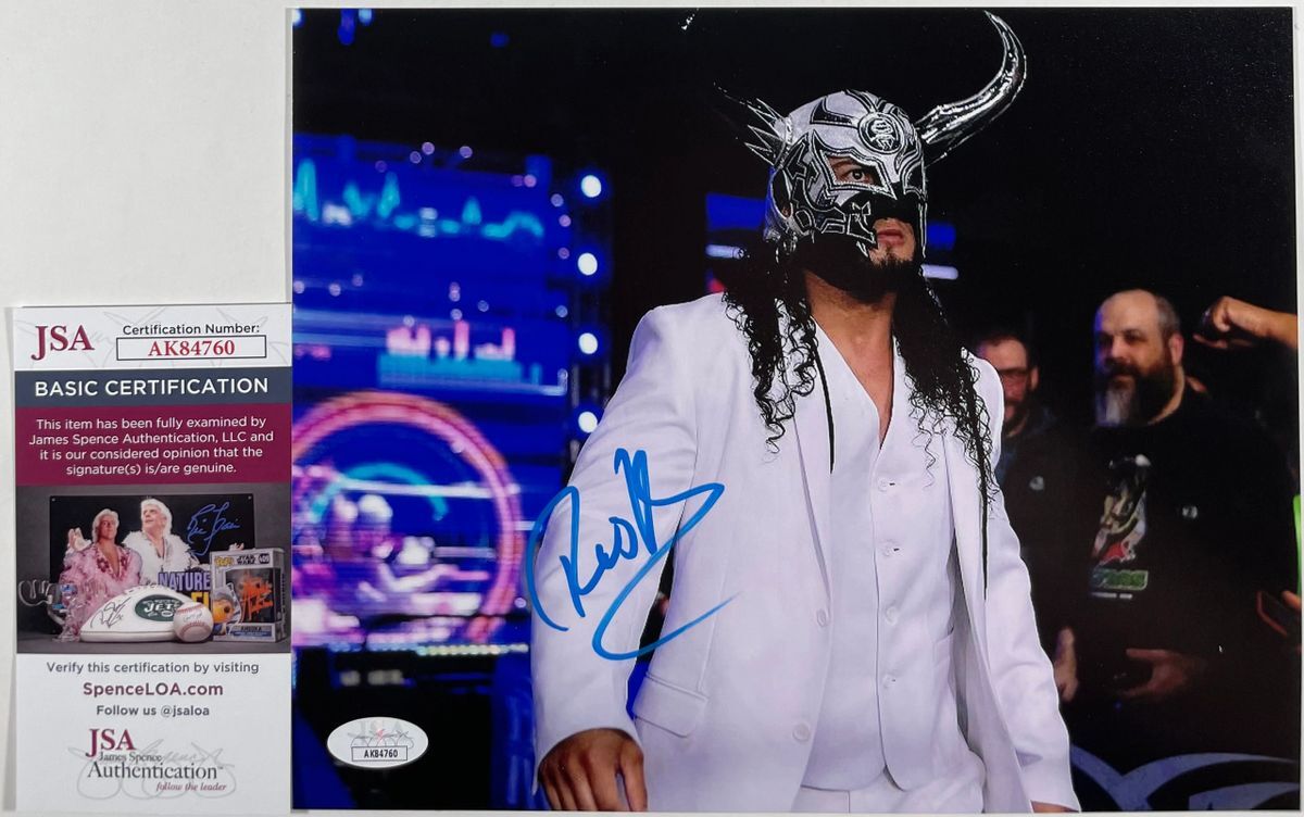 AEW Rush Signed All Elite Wrestling 8x10 Photo A Autograph Ring Of Honor JSA COA