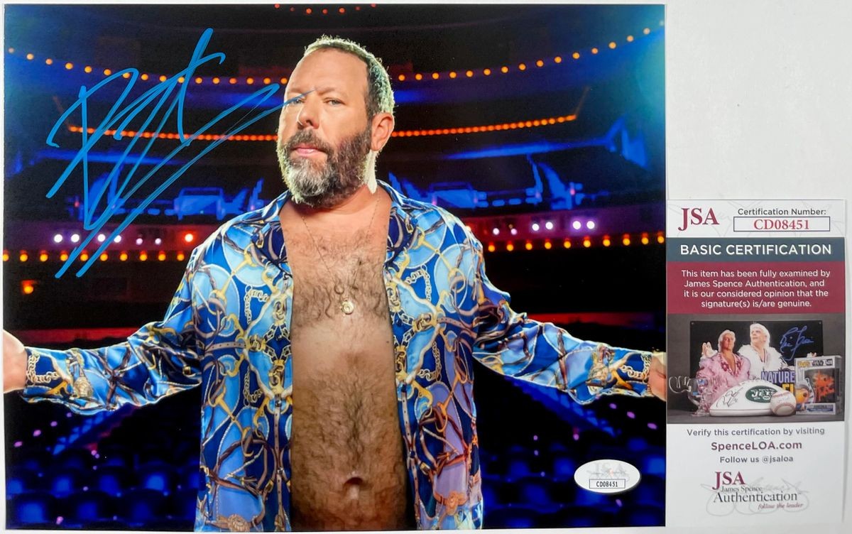 Bert Kreischer Signed Lucky 8x10 Photo D Autograph The Machine JSA COA