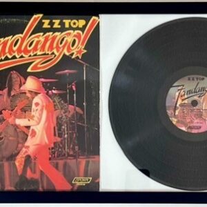Billy Gibbons Signed ZZ Top Fandango! Vinyl LP Framed Record Display JSA COA
