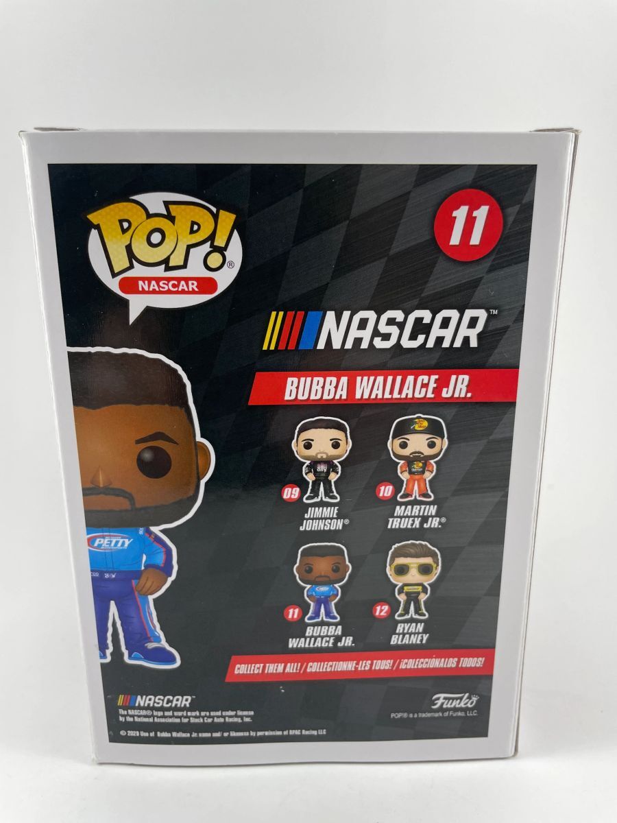 Bubba Wallace Jr Signed NASCAR Petty Motorsports Funko POP! Autograph JSA COA - Image 4