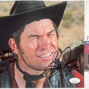 Burton Gilliam Signed Blazing Saddles 8x10 Photo D Authentic Autograph JSA COA