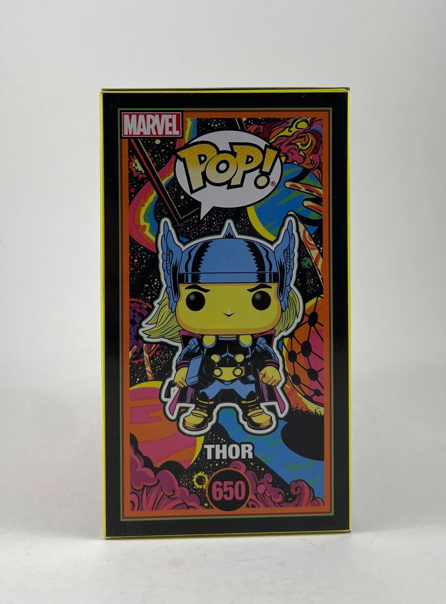 Chris Hemsworth Signed Marvel Thor Black Light Funko POP! Autograph JSA COA - Image 3