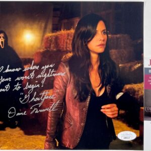 Dane Farwell Signed Scream Ghostface 8x10 Photo I Autograph JSA COA