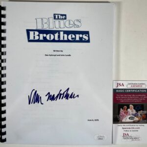 Deborah Nadoolman Landis Signed The Blues Brothers Full Movie Script JSA COA