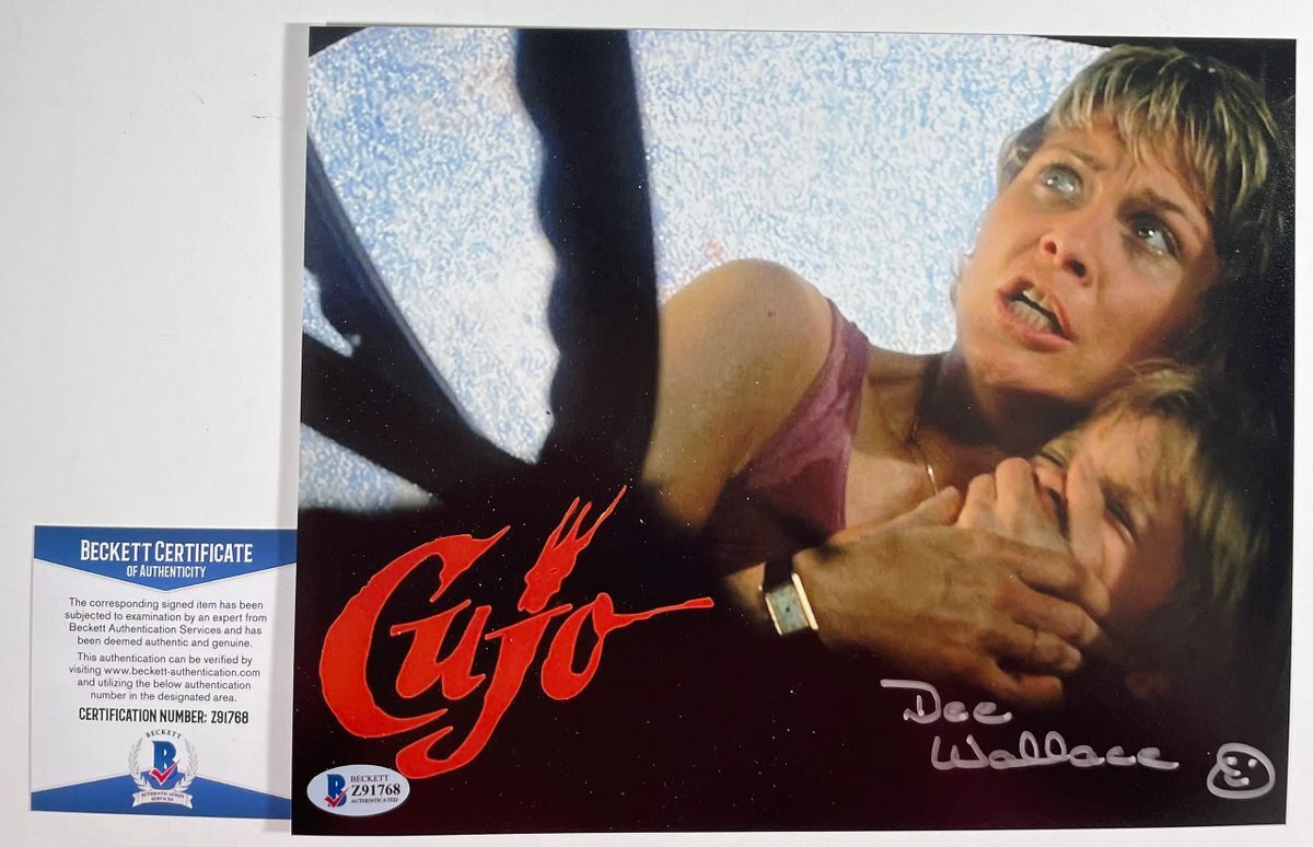 Dee Wallace Autographed Cujo 8x10 Photo A Signed Beckett BAS COA