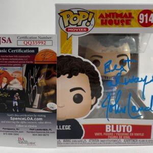 Director John Landis Signed Animal House Bluto Funko POP! Autograph JSA COA