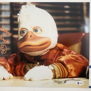 Ed Gale Signed Howard The Duck 11x14 Photo Autograph Beckett BAS COA
