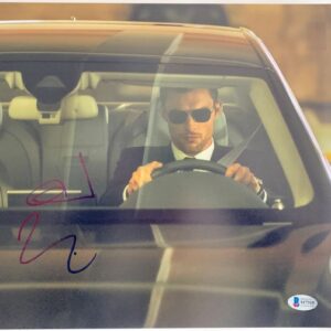 Ed Skrein Signed The Transporter Refueled 11x14 Photo A Autograph BAS COA