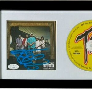 Fat Joe Signed Terror Squad True Story CD Booklet & CD Framed Display JSA COA