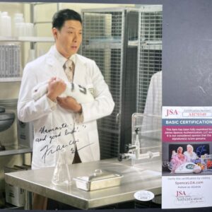 Francois Chau Signed LOST 8x10 Photo Autograph Dr. Pierre Chang JSA COA