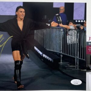 IMPACT Wrestling Speedball Mike Bailey Signed 8x10 Photo C Autograph JSA COA