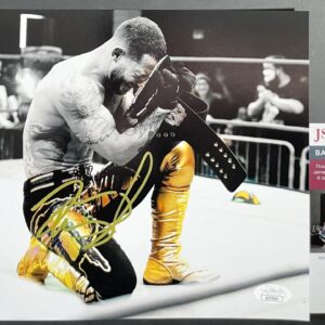 IMPACT Wrestling Trey Miguel Signed Spotlight 8x10 Photo B Autograph JSA COA